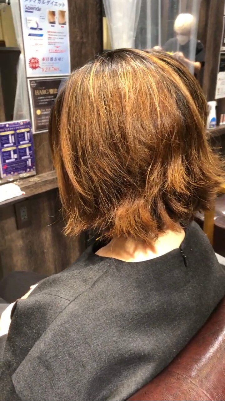 白髪．パサついた癖毛でお困りの方に　髪質改善カラー_20221204_2